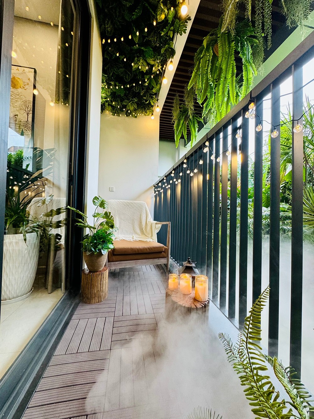 Một góc “căn hộ săn mây” được CĐT A&amp;T Group đầu tư nhằm nâng cao trải nghiệm khách hàng khi tham quan căn hộ mẫu tại nhà điều hành dự án A&amp;T Sky Garden.