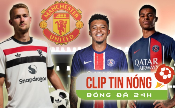 PSG tính "cuỗm" Rashford - Sancho khỏi MU, De Ligt bị chê không giỏi hơn Maguire (Clip tin nóng Bóng đá 24H) - 1