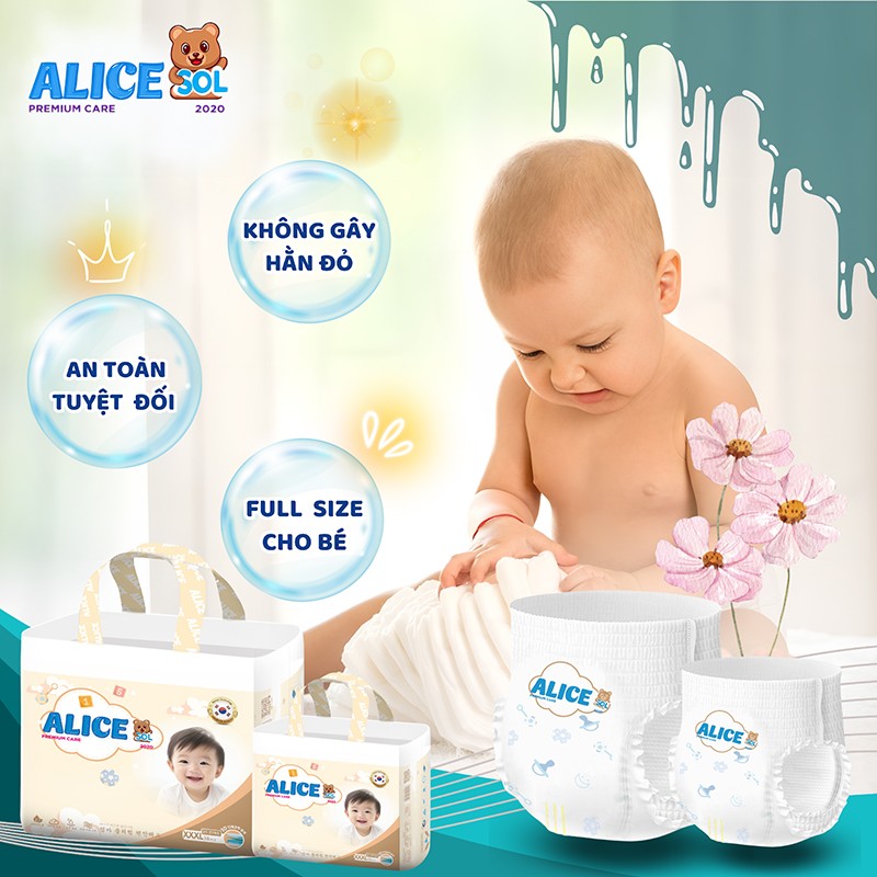 Tã bỉm Alice Sol - “Lưng Thun Đệm Mây” cùng con với công nghệ đột phá mới từ Hàn Quốc - 6
