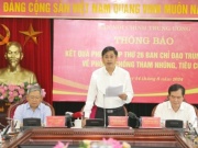 Tin tức trong ngày - 8 cán bộ diện Trung ương quản lý bị khởi tố trong vụ Phúc Sơn, Thuận An
