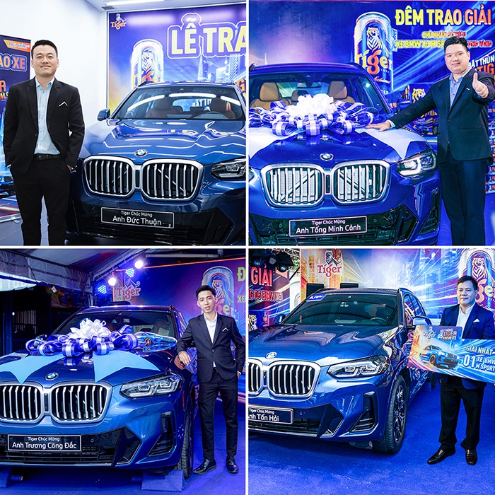 Chủ nhân của 4 chiếc BMW X3 M Sport đã lộ diện, ai sẽ là người sở hữu chiếc xe cuối cùng tiếp theo?