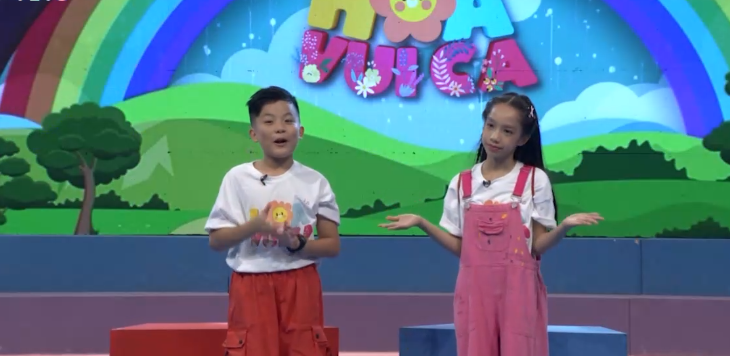 “Hoa vui ca” - Vô vàn clip sáng tạo của khán giả nhí gửi về chương trình - 1