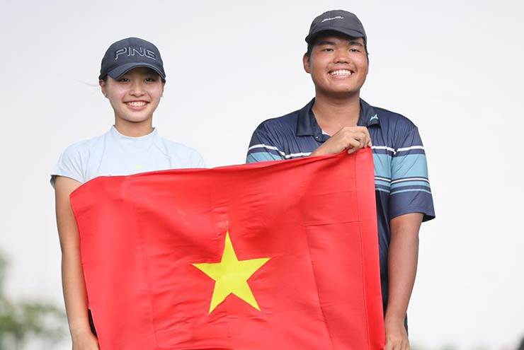 Lê Chúc An và Nguyễn Đức Sơn đăng quang tại&nbsp;giải vô địch Golf quốc gia 2024