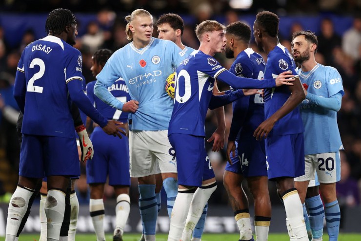 Chelsea và Man City đối đầu luôn tạo ra căng thẳng