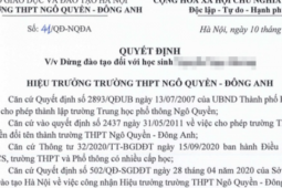 Giáo dục - du học - Nhà trường xin lỗi vụ con bị &quot;dừng đào tạo&quot; do bố thắc mắc về chương trình học