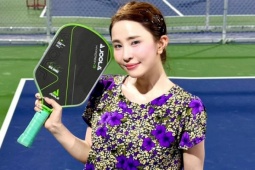 Thời trang - Quỳnh Nga che body với đồ bộ 99 nghìn đồng đi chơi pickleball