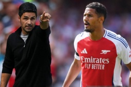 Bóng đá - Arsenal ra quân thắng lợi: Arteta không cần mua tiền đạo, Saliba đi vào lịch sử