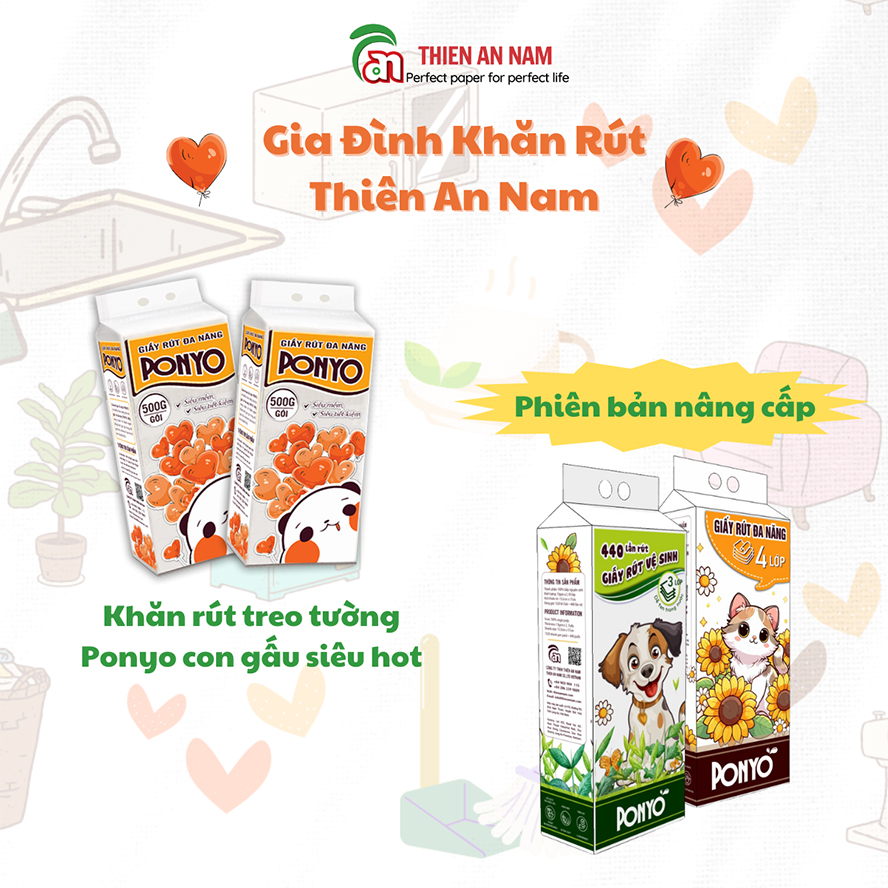 Ưu điểm nổi bật của Khăn giấy rút treo tường 2 trong 1 bản mới