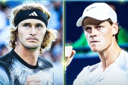 Thể thao - Video tennis Sinner - Zverev: Căng thẳng 3 set, đoạt vé vàng bằng tie-break (Cincinati Open) 