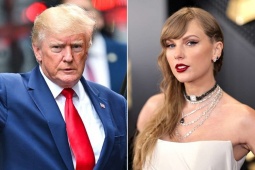 Ông Trump chia sẻ loạt ảnh Taylor Swift