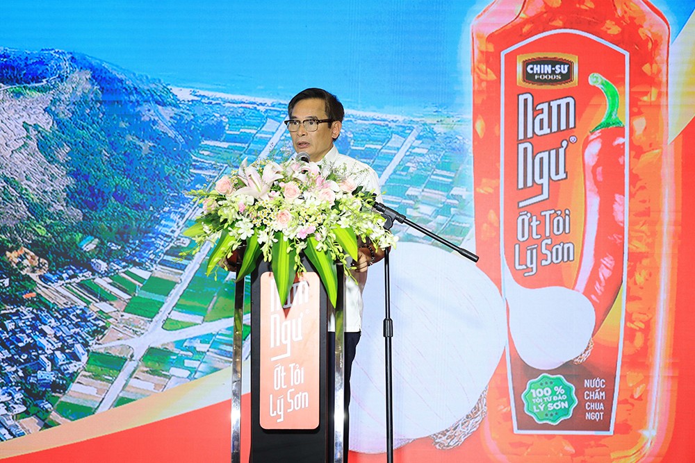 Ông Nguyễn Như Cường - Cục trưởng Cục Trồng trọt - Bộ Nông nghiệp và phát triển nông thôn phát biểu tại buổi lễ.