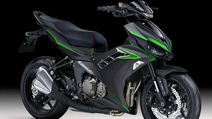 Xe máy côn tay Kawasaki sẽ khiến Exciter và Winner X phải "hít khói"? - 1