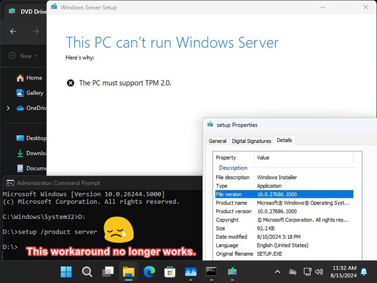 Việc cài đặt Windows 11 trên phần cứng không tương thích sẽ không còn đơn giản.