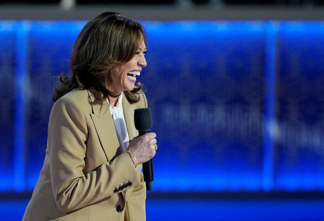 Chiến dịch tranh cử của Phó Tổng thống Kamala Harris đã huy động được khoảng 500 triệu USD trong 1 tháng. Ảnh: Reuters