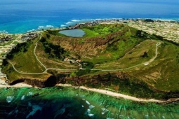 Tin tức trong ngày - Miệng núi lửa triệu năm được đề xuất làm nơi chứa nước sinh hoạt cho đảo Lý Sơn