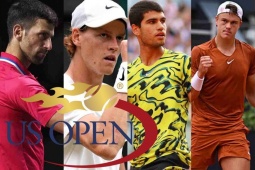 Lịch thi đấu tennis đơn nam US Open 2024 mới nhất