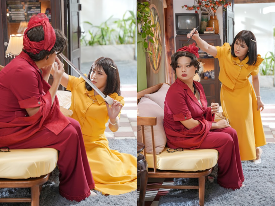 Huỳnh Lập vào vai con dâu gây rối não mẹ chồng khó tính với màn kể chuyện lẹo lưỡi - 4