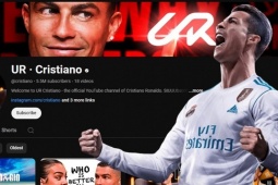 Công nghệ thông tin - Cristiano Ronaldo có thể kiếm được bao nhiêu từ kênh YouTube của mình?