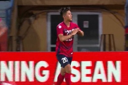 Video bóng đá Công an Hà Nội - Buriram: "Thủy chiến" ở Hàng Đẫy, Văn Đức tỏa sáng (Cúp CLB Đông Nam Á)