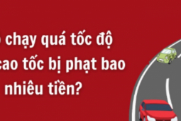 Tin tức ô tô - Ô tô chạy quá tốc độ trên cao tốc bị phạt bao nhiêu tiền?