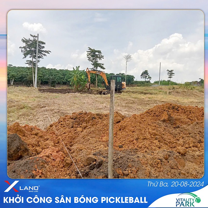 Sân X-Land bắt đầu khởi công