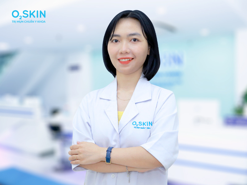 Bác sĩ CKII. Đoàn Thị Thiện Tâm, hiện đang công tác tại Phòng khám chuyên khoa da liễu O2 SKIN.