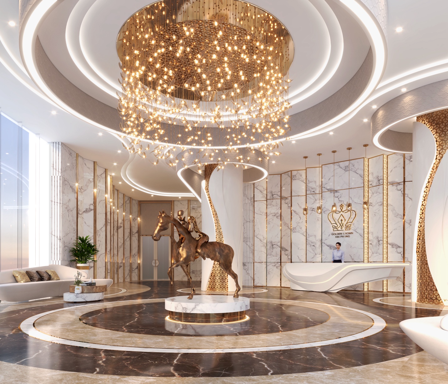 Golden Crown Hai Phong, chốn sống đẳng cấp bậc nhất với với nhiều giá trị sống khác biệt tại Hải Phòng.