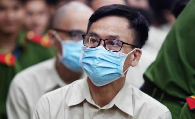 Cựu cục trưởng Trần Kỳ Hình tại tòa hôm nay. Ảnh: Quỳnh Trần