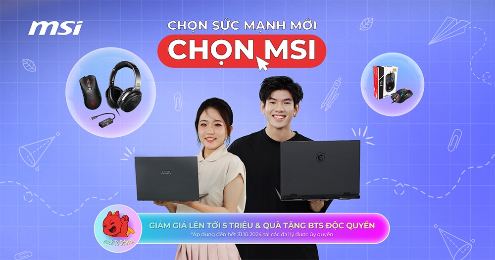 MSI đồng hành cùng học sinh, sinh viên chọn laptop dễ dàng hơn bao giờ hết - 1