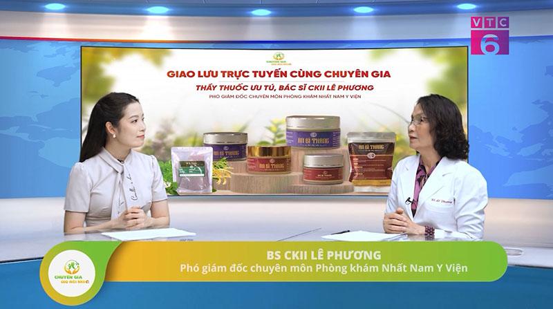 Giải pháp điều trị viêm da Nhất Nam Y Viện phát sóng trong chương trình VTC6 "Chuyên gia cho mọi nhà" - 1