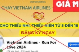 Kinh doanh - Coi chừng mất tiền vì giải chạy bộ giả mạo Vietnam Airlines