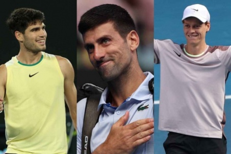 Djokovic bỏ tập, Alcaraz lợi thế nhất US Open khi Sinner gặp "bóng ma" doping