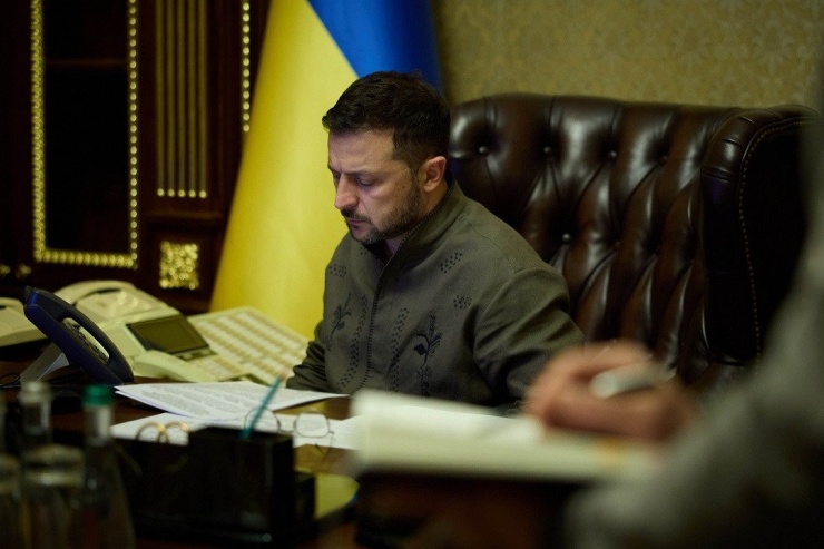 Tổng thống Ukraine Volodymyr Zelensky. Ảnh: X