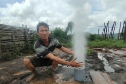 Tin tức trong ngày - Túi khí gây phun cột nước ở Gia Lai hình thành thế nào