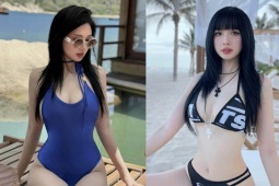 Tâm Tít mê bikini dây mảnh