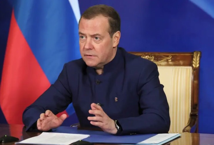 Ông Medvedev nhấn mạnh rằng nhà sáng lập Telegram thực sự đã tính toán sai lầm&nbsp;khi rời Nga vì muốn trở thành công dân toàn cầu. Ảnh: VK