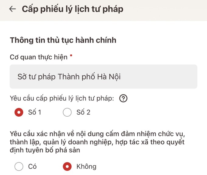 Cấp Phiếu Lý Lịch Tư Pháp Trực Tuyến Qua VNeID Từ Ngày 1/10