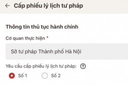 Đăng ký cấp phiếu lý lịch tư pháp trực tuyến trên VNeID toàn quốc từ 1/10