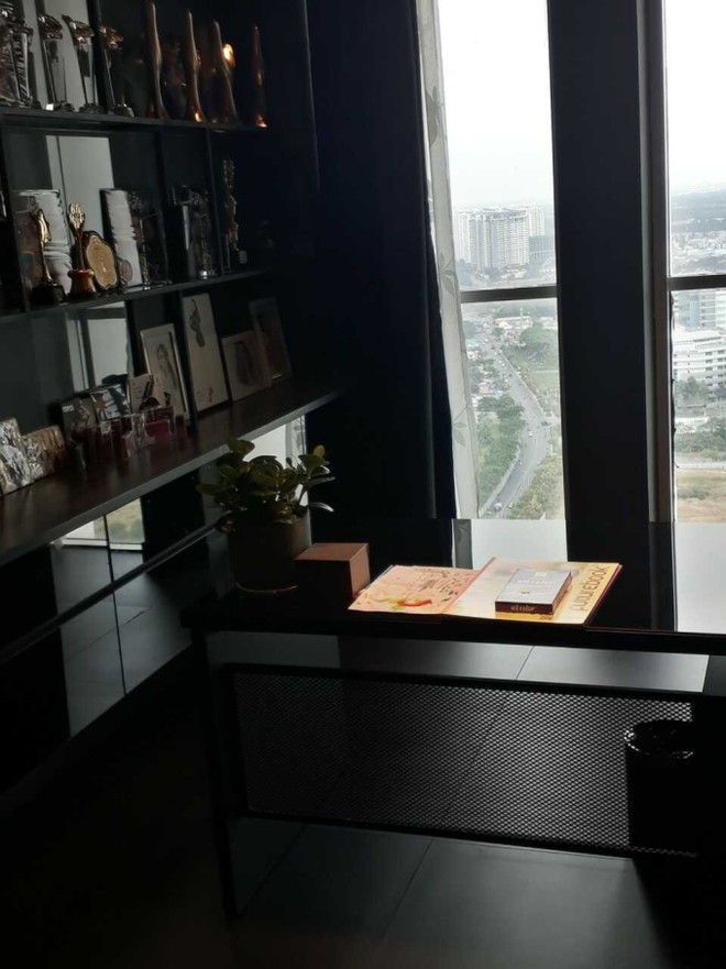 View xịn xò nhìn từ căn penthouse của Hoàng Thùy Linh.