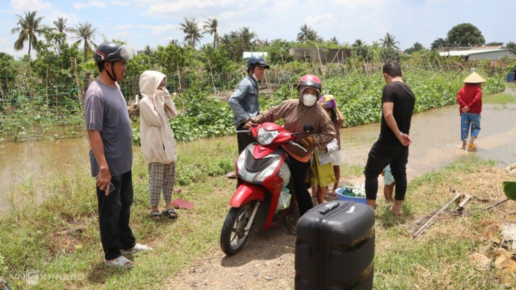 Lũ quét tàn phá Bình Thuận: Hàng chục hecta thanh long và nhà cửa ngập nặng