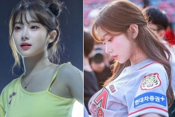 Bạn trẻ - Cuộc sống - “Nữ thần cổ vũ” đẹp như AI khiến người xem mê hoặc