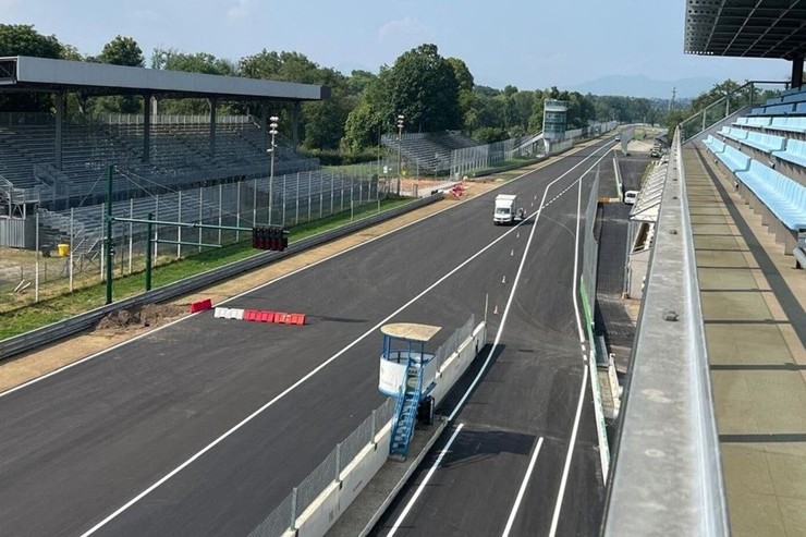 Monza sẽ có mặt đường mới