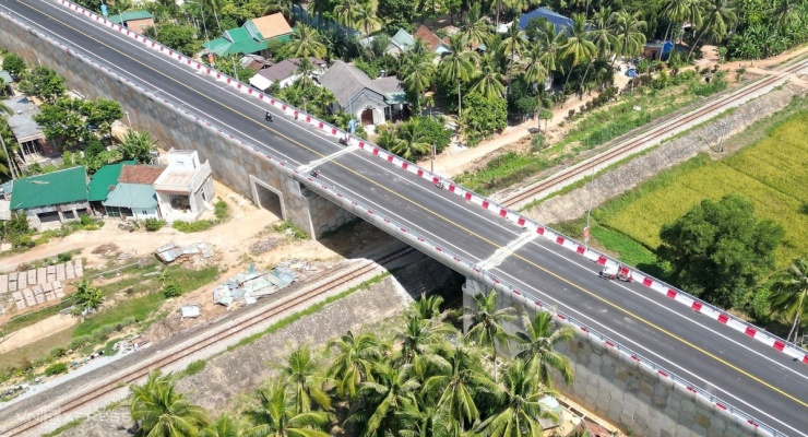 Tuyến đường mới nối quốc lộ 1 với biển Tam Quan: Nâng tầm kinh tế Bình Định