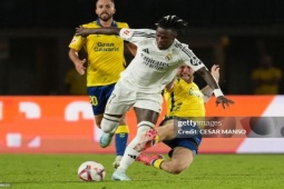 Bóng đá - Video bóng đá Las Palmas - Real Madrid: Bàn thua bất ngờ, phạt đền cứu nguy (La Liga)