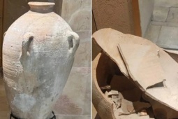 Bé trai 5 tuổi làm vỡ chiếc bình cổ 3.500 năm, viện bảo tàng có phản ứng bất ngờ