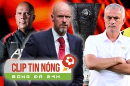 Bóng đá - MU lo trận gặp đội của Mourinho, HLV Liverpool không coi Ten Hag là bạn (Clip tin nóng Bóng đá 24H)