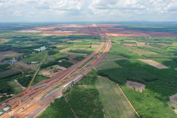 Sân bay Long Thành hiện hữu giữa công trường ngàn hecta