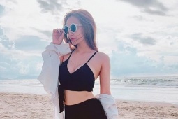 Nhan sắc cựu thành viên Mắt Ngọc đang hẹn hò Liên Bỉnh Phát