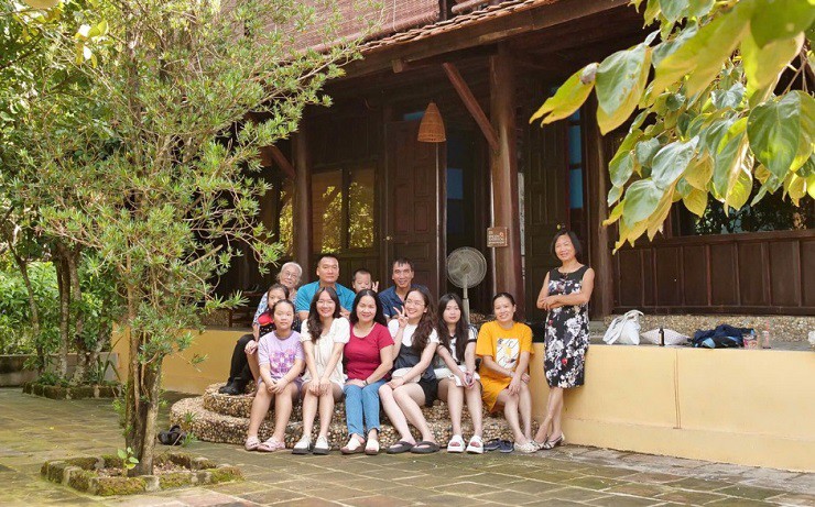 Một gia đình nhiều thế hệ trong chuyến trải nghiệm