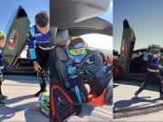 Ô tô - Clip: Cậu bé 5 tuổi lái Lamborghini hơn 300 km/h như tay đua chuyên nghiệp